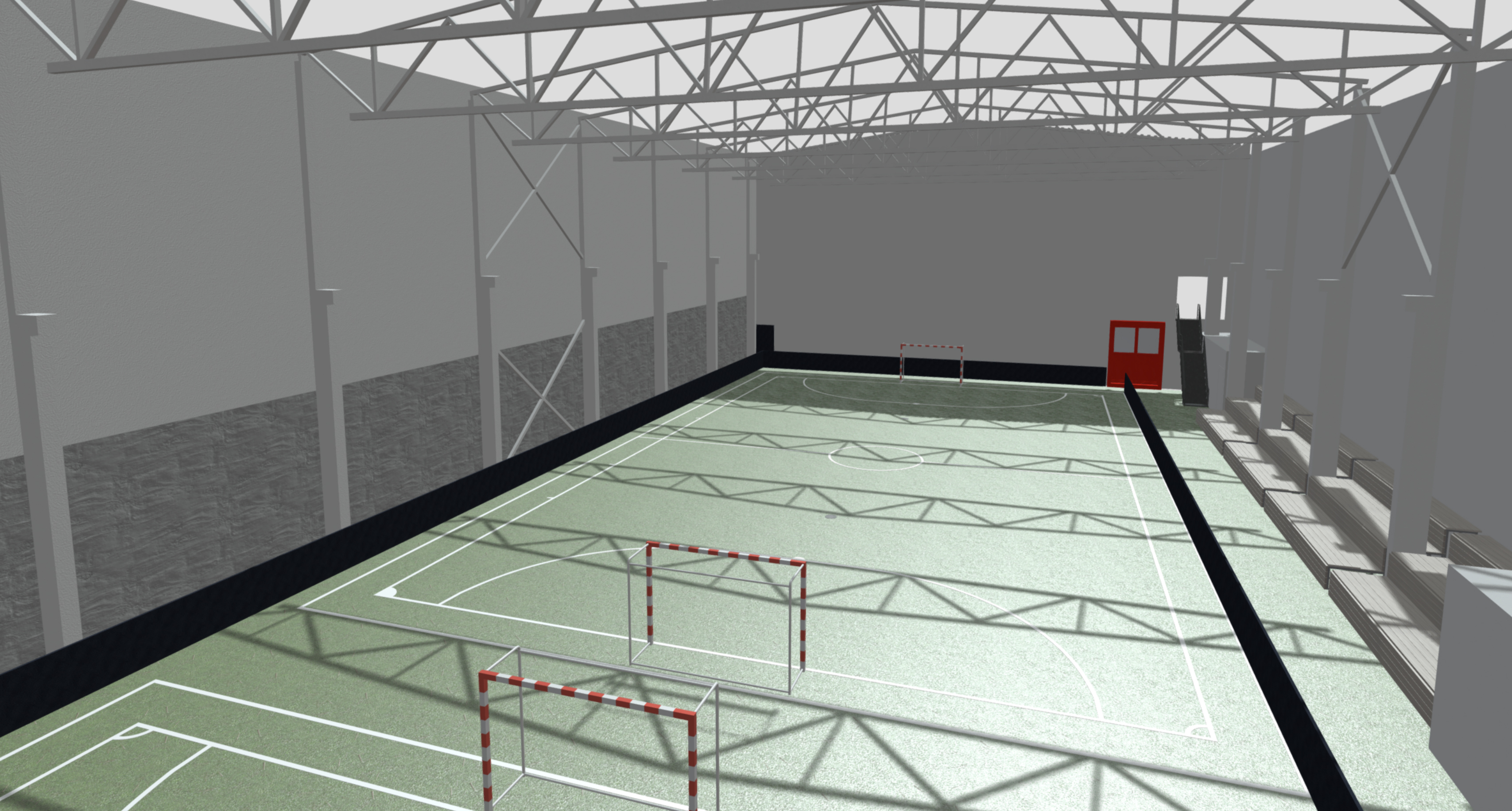 FCI Arena — 3D render 3